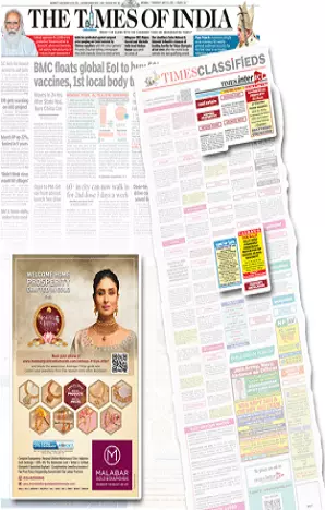 Gujarat Samachar tearsheet proof